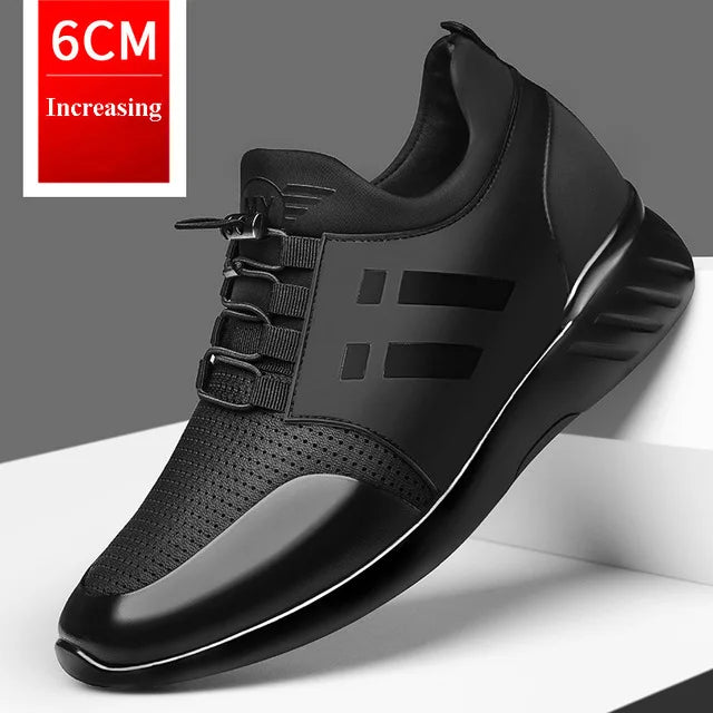 Men's 6cm Height-Boosting Casual Trainers