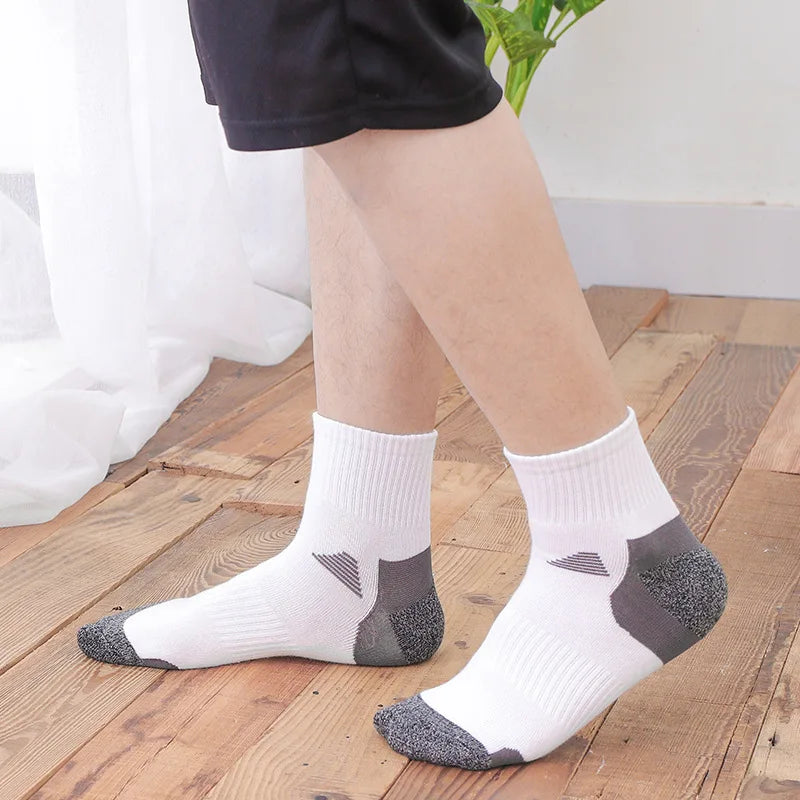 Men's Combed Cotton Stripe Sport Socks