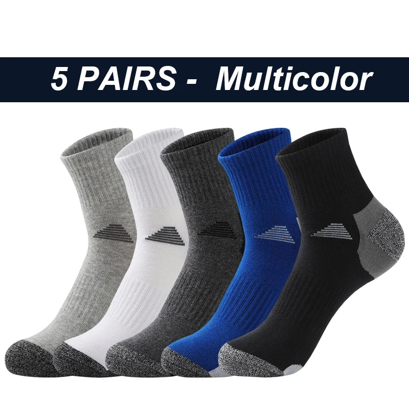 Men's Combed Cotton Stripe Sport Socks
