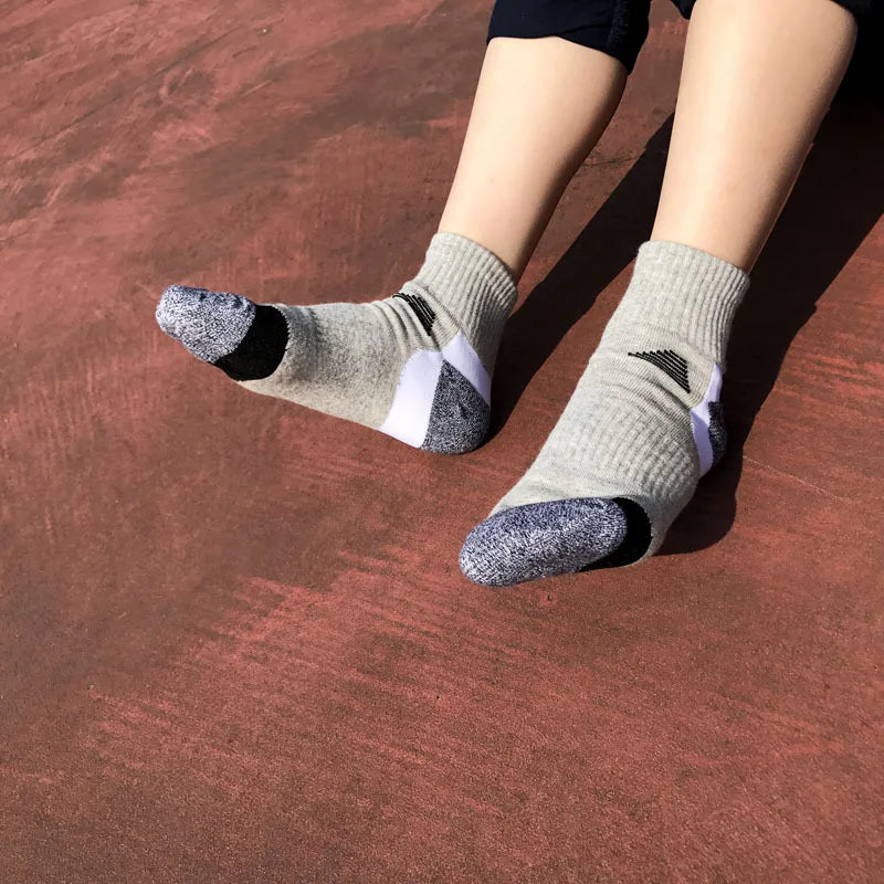 Men's Combed Cotton Stripe Sport Socks