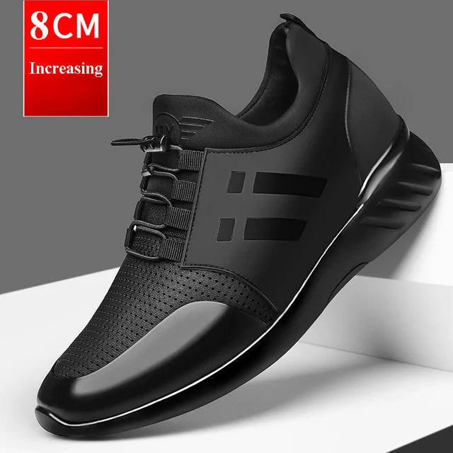 Men's 6cm Height-Boosting Casual Trainers