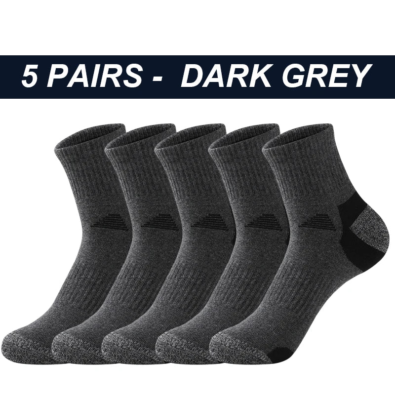 Men's Combed Cotton Stripe Sport Socks