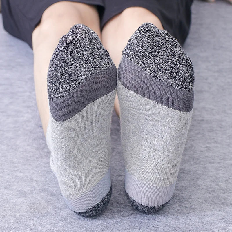 Men's Combed Cotton Stripe Sport Socks