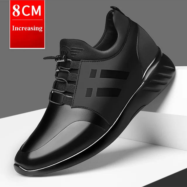 Men's 6cm Height-Boosting Casual Trainers
