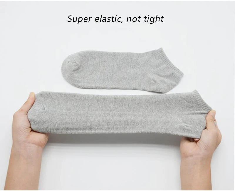 Men's Large Size Breathable Boat Socks