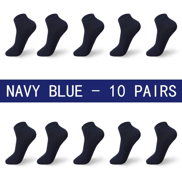 Men's Large Size Breathable Boat Socks