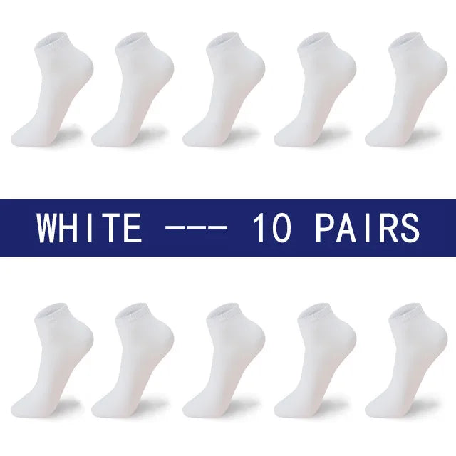 Men's Large Size Breathable Boat Socks