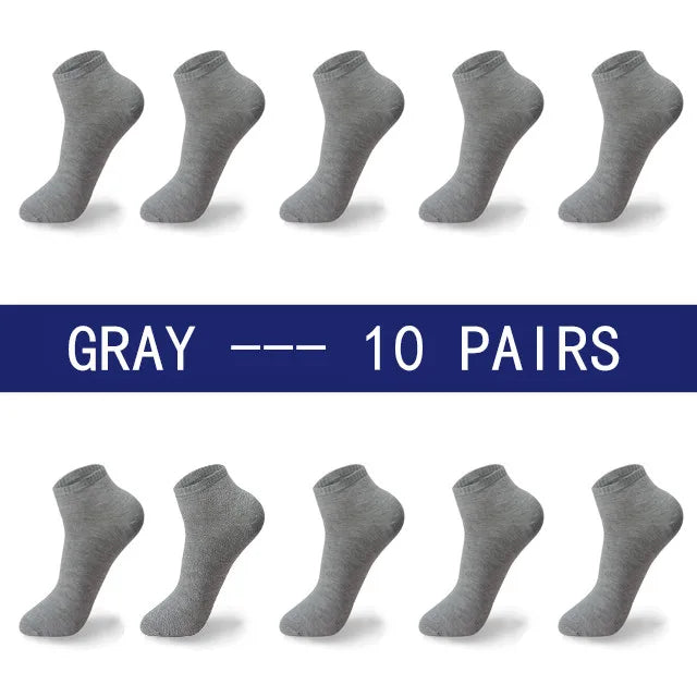Men's Large Size Breathable Boat Socks