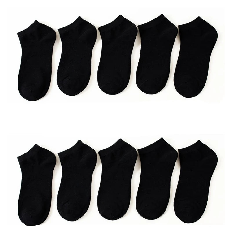 Men's Large Size Breathable Boat Socks