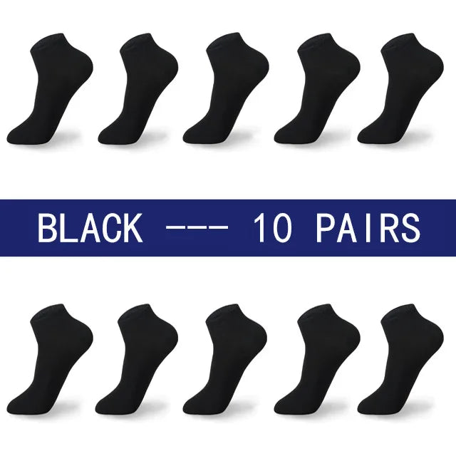 Men's Large Size Breathable Boat Socks