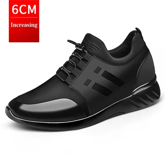 Men's 6cm Height-Boosting Casual Trainers