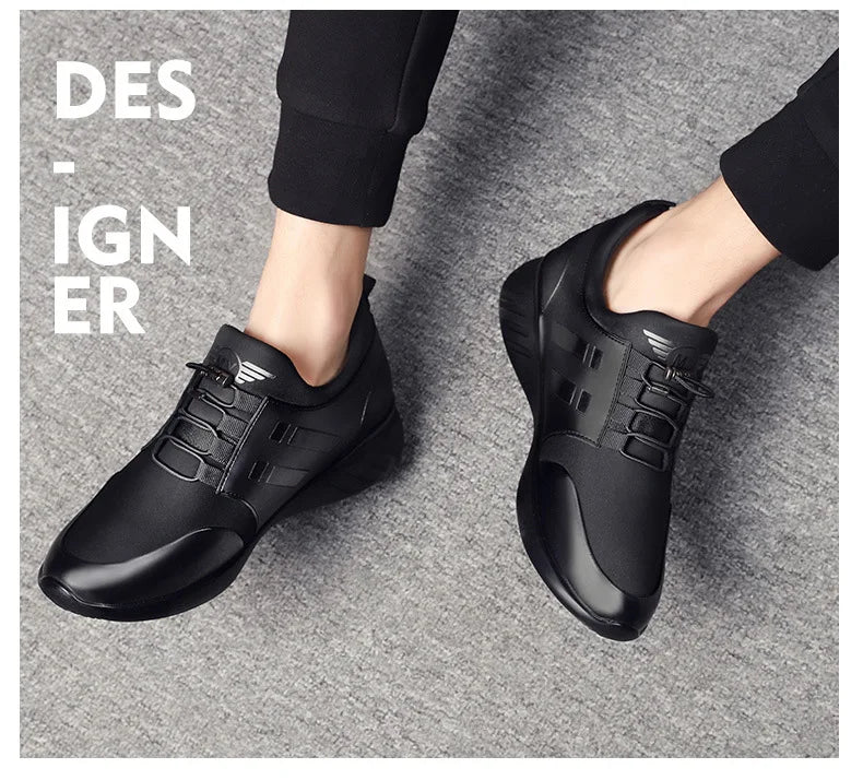 Men's 6cm Height-Boosting Casual Trainers
