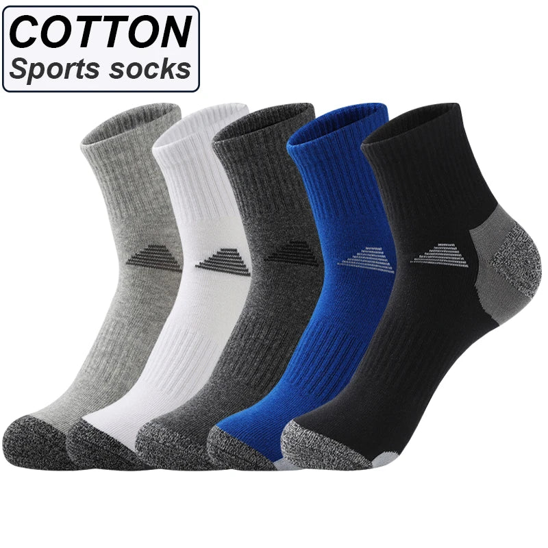 Men's Combed Cotton Stripe Sport Socks