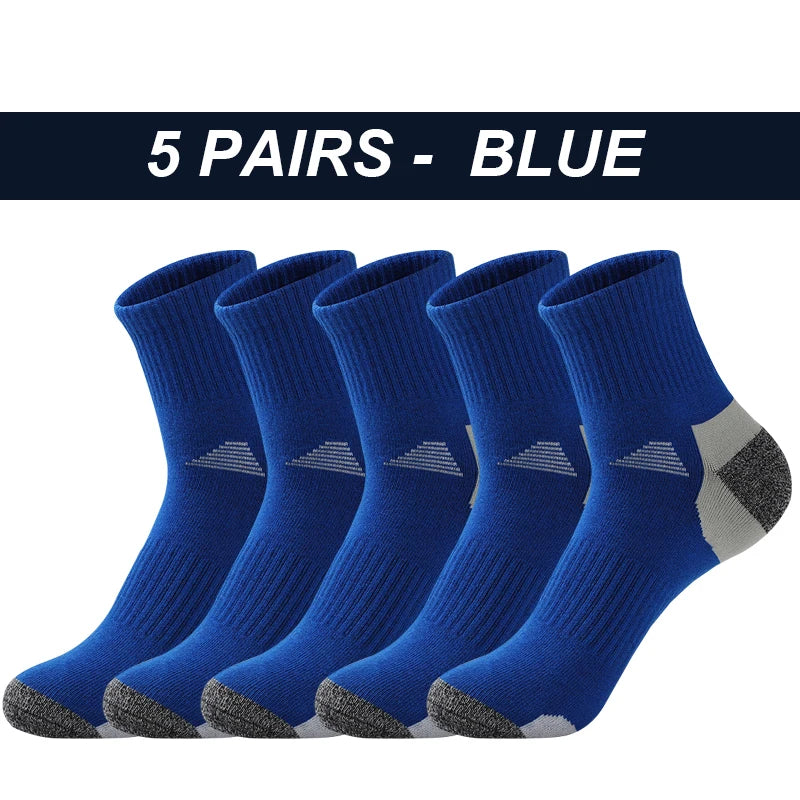 Men's Combed Cotton Stripe Sport Socks