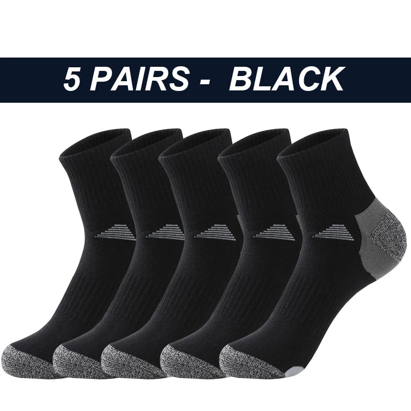 Men's Combed Cotton Stripe Sport Socks