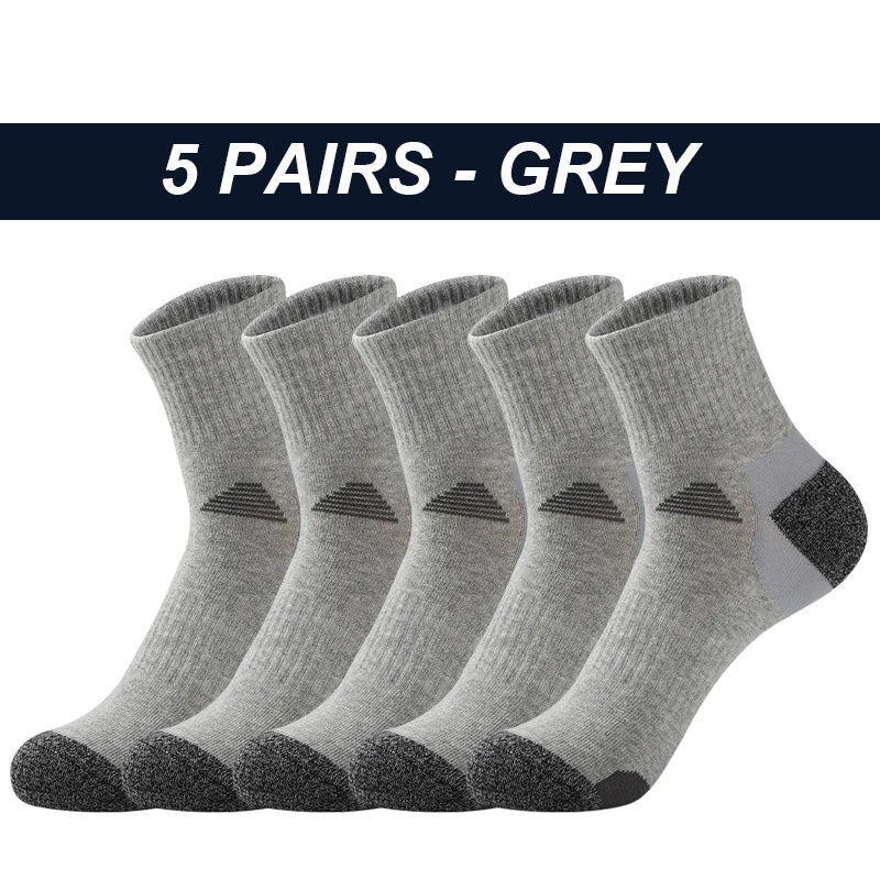 Men's Combed Cotton Stripe Sport Socks