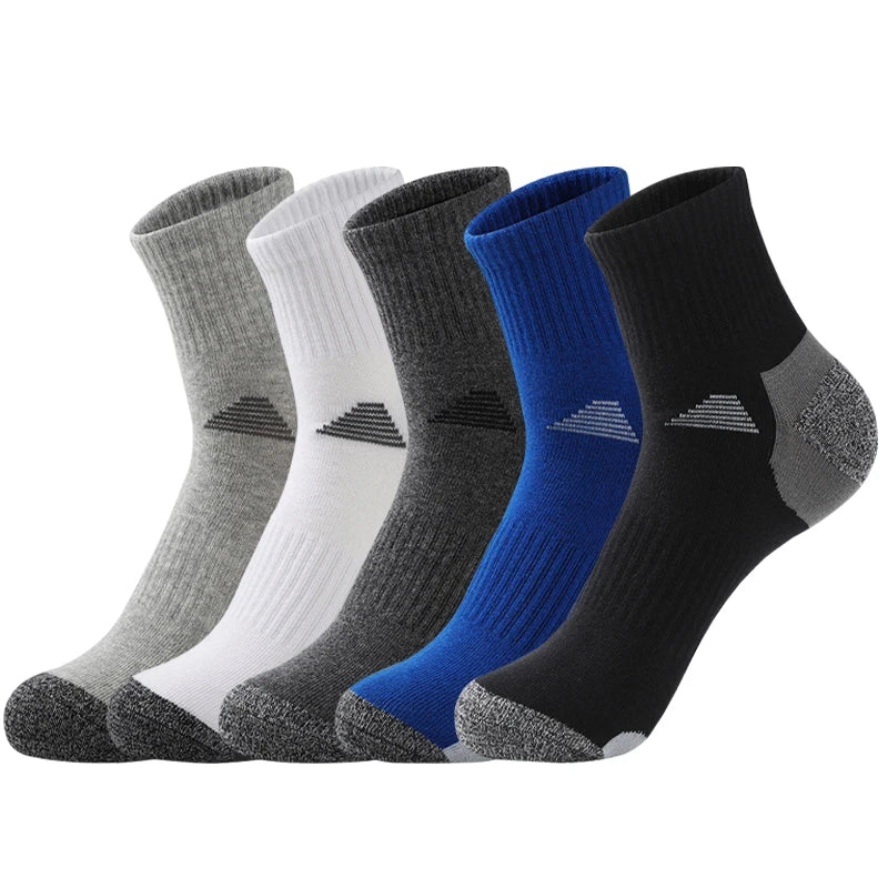 Men's Combed Cotton Stripe Sport Socks
