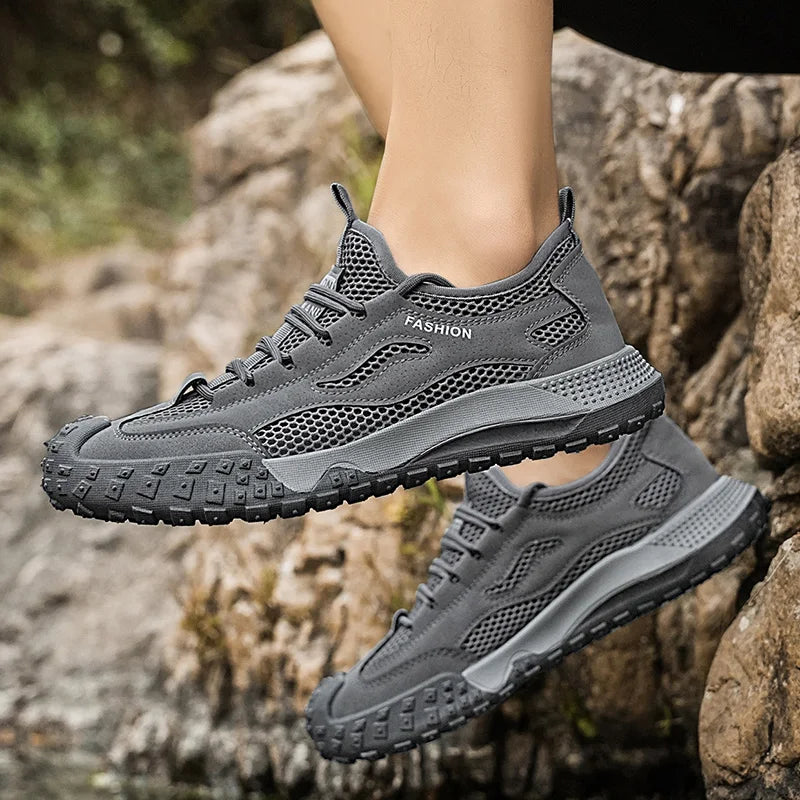 Men's Lightweight Mesh Work Trainers