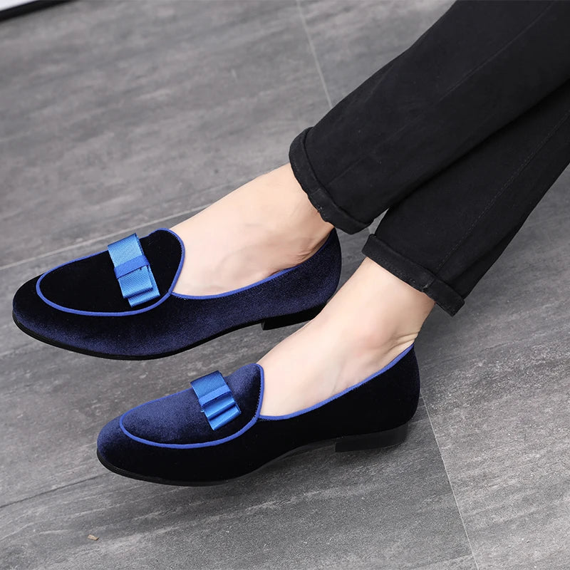 Suede Leather Men Loafers Shoes Fashion Male Boat Shoes Casual Shoes Man Party Wedding Footwear