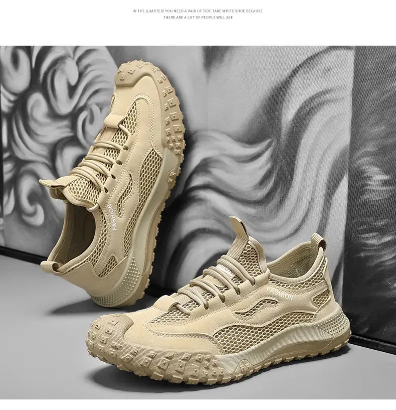 Men's Lightweight Mesh Work Trainers