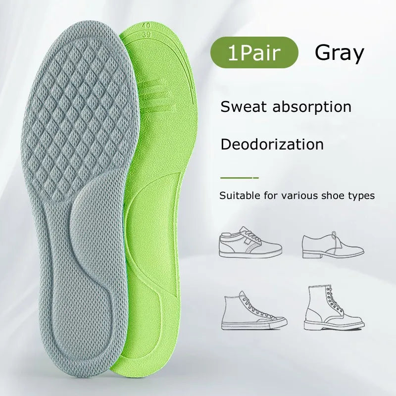 Deodorising Memory Foam Shoe Insoles