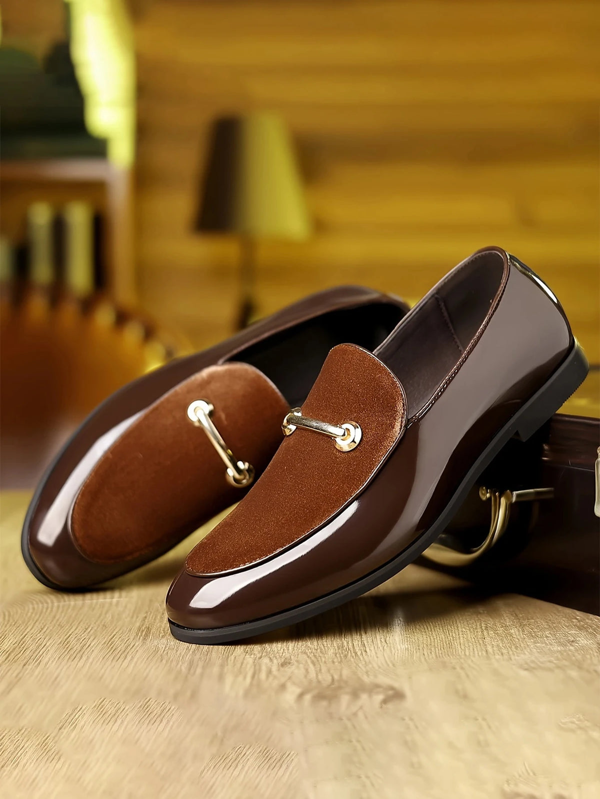 Men's Brown Tassel Loafers