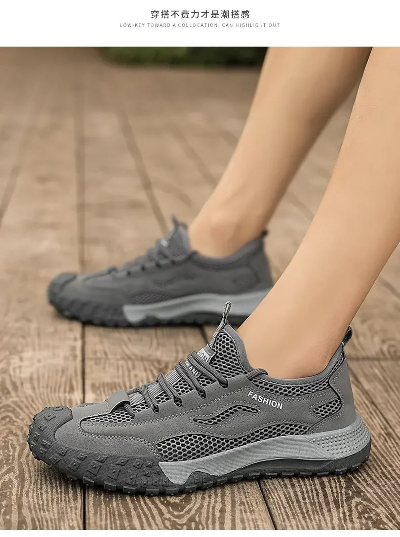 Men's Lightweight Mesh Work Trainers
