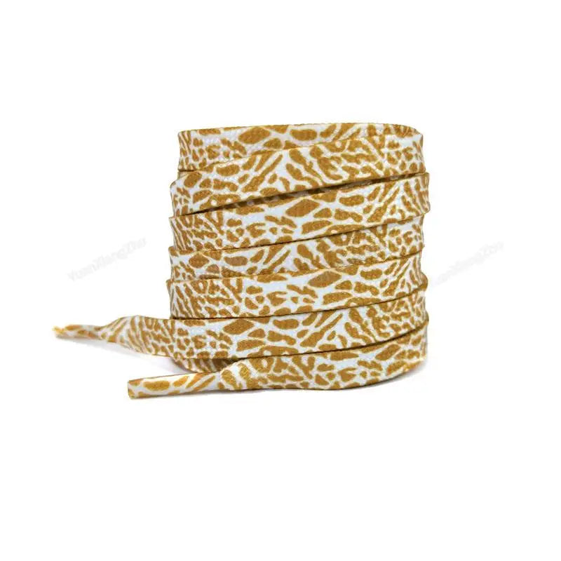 Patterned Flat Shoelaces for Trainers