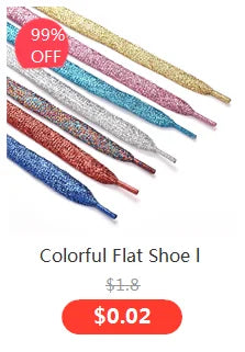 Patterned Flat Shoelaces for Trainers