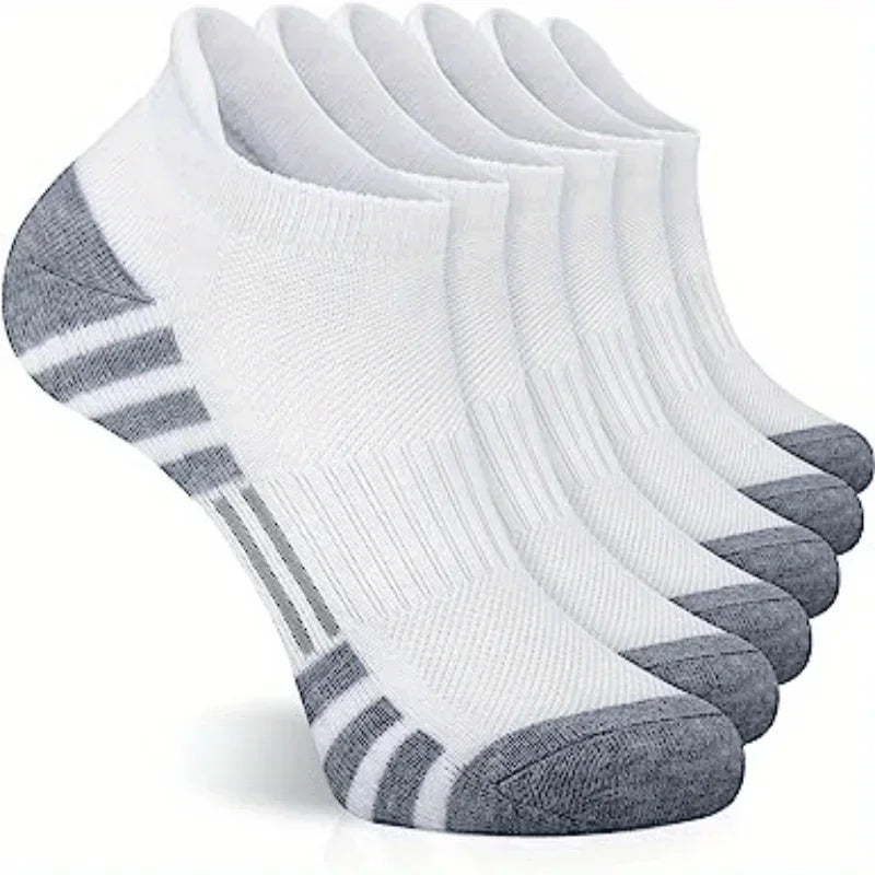 Cushioned Low-Cut Athletic Ankle Socks