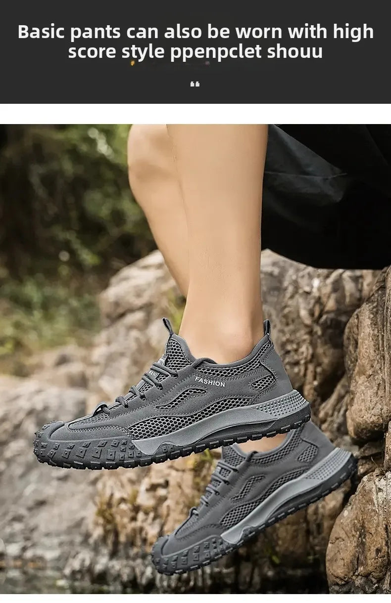 Men's Lightweight Mesh Work Trainers