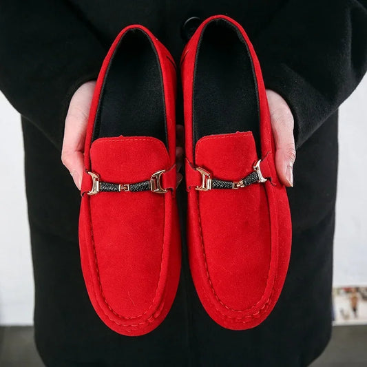 Men's Red Casual Student Shoes