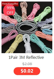 Patterned Flat Shoelaces for Trainers