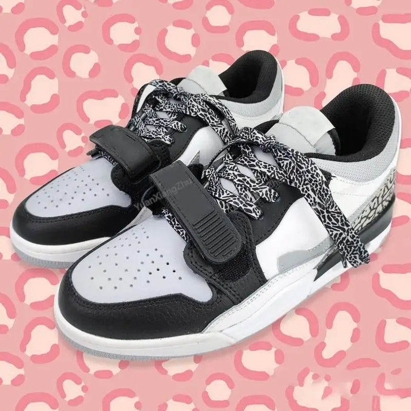 Patterned Flat Shoelaces for Trainers