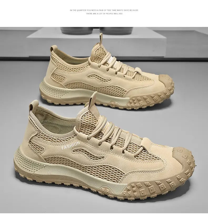 Men's Lightweight Mesh Work Trainers