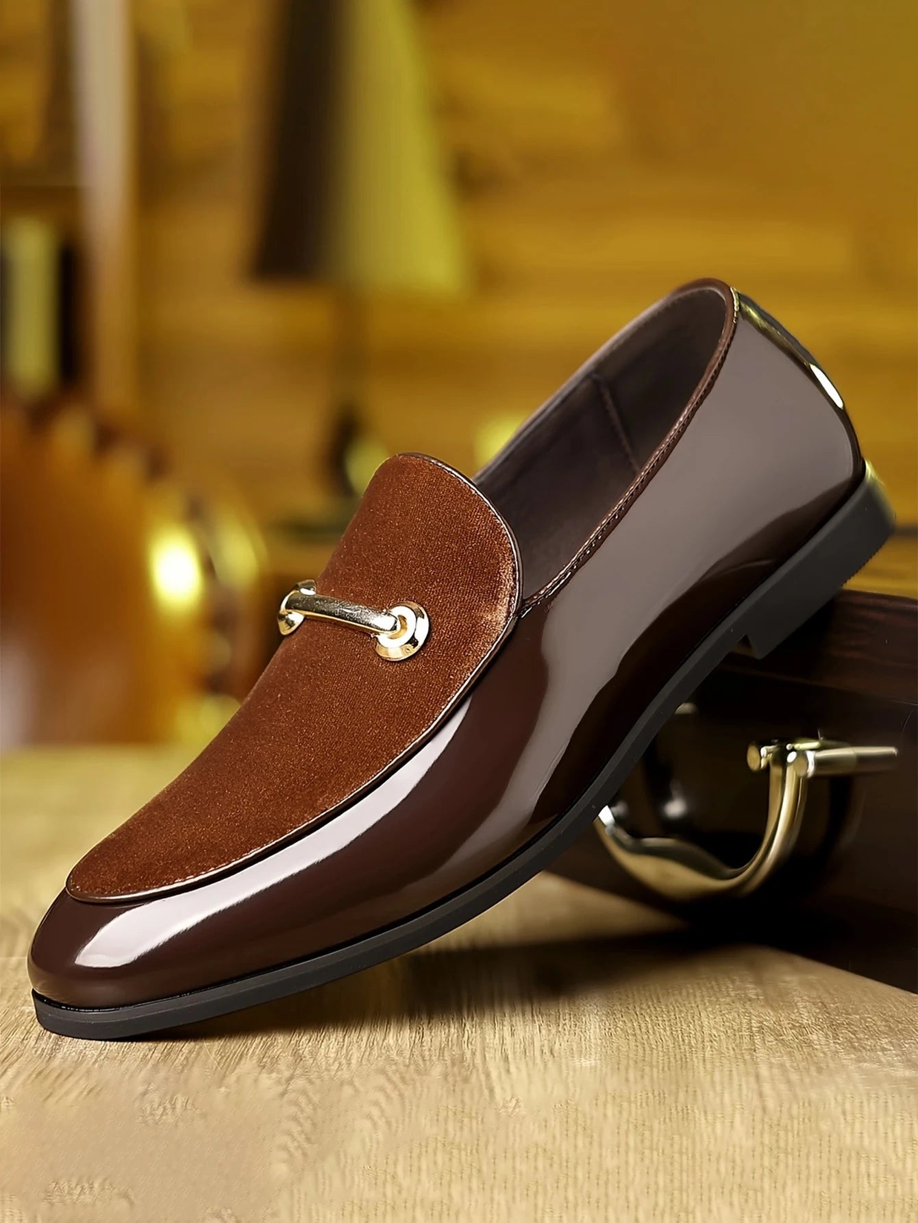 Men's Brown Tassel Loafers