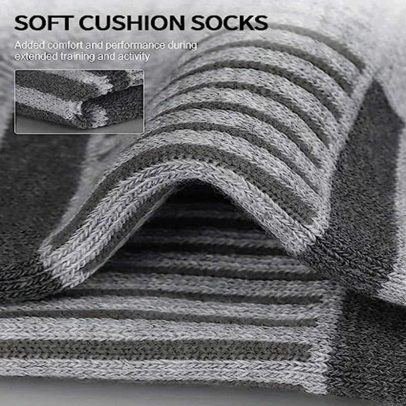 Cushioned Low-Cut Athletic Ankle Socks
