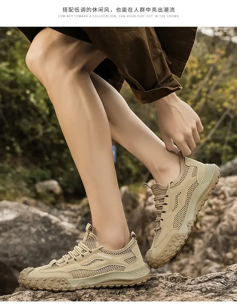 Men's Lightweight Mesh Work Trainers