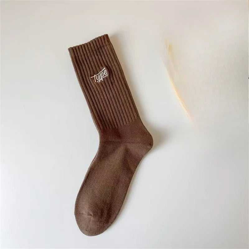 Men's Casual Mid-Length Sports Socks