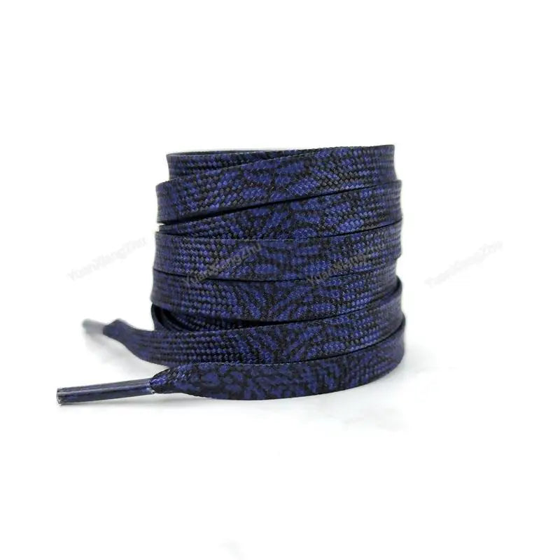 Patterned Flat Shoelaces for Trainers