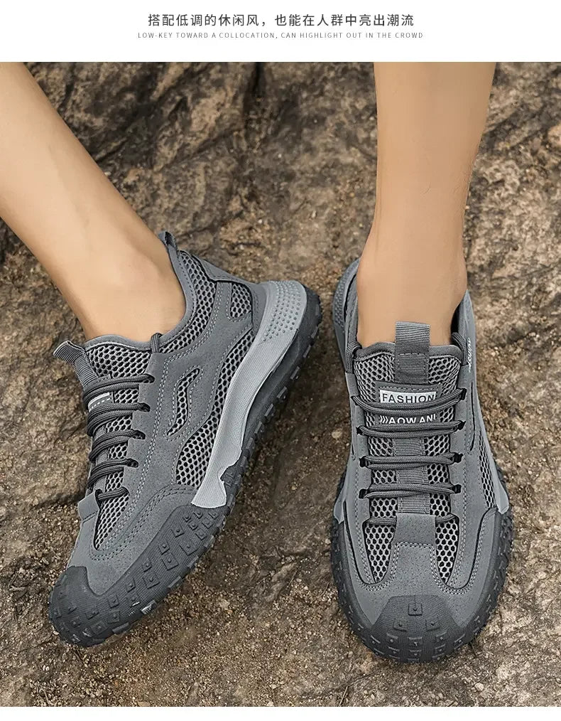 Men's Lightweight Mesh Work Trainers