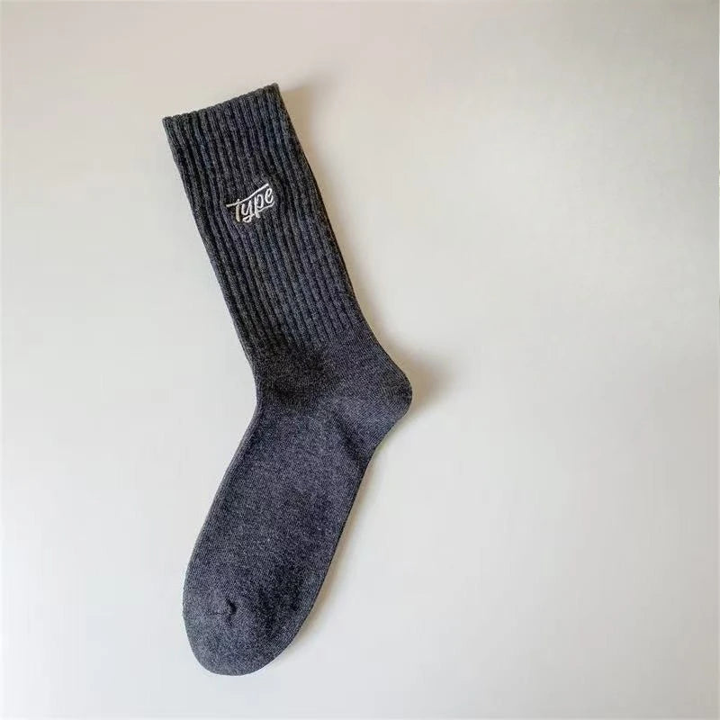 Men's Casual Mid-Length Sports Socks