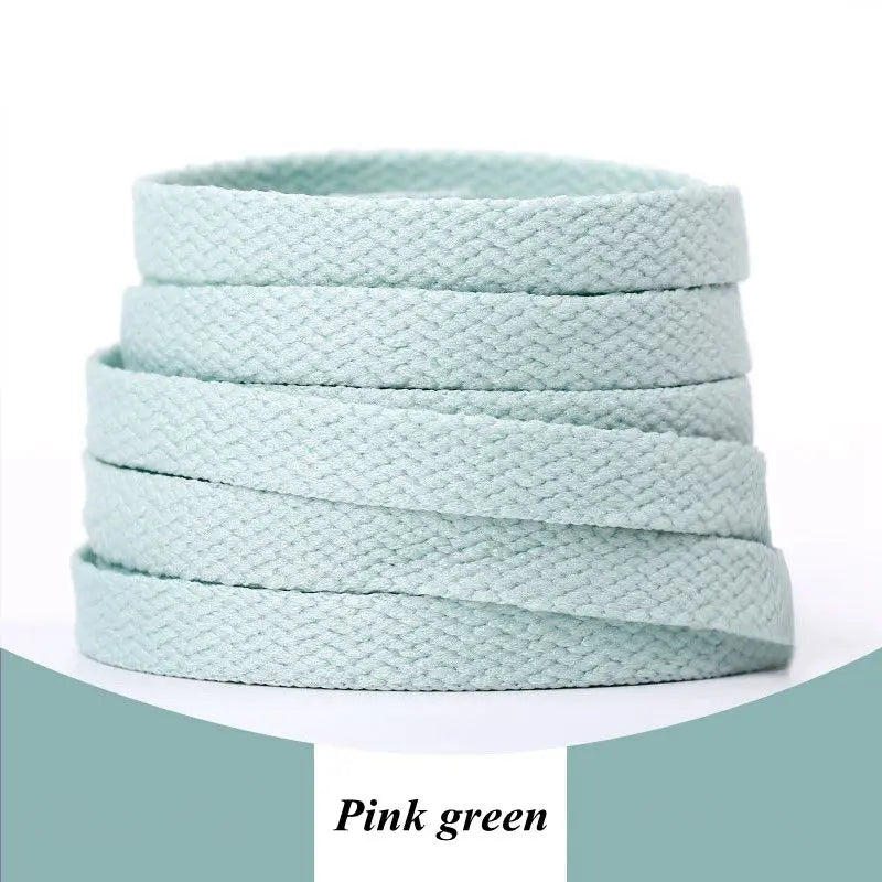Flat Cotton Trainer Shoelaces — 4 Colours