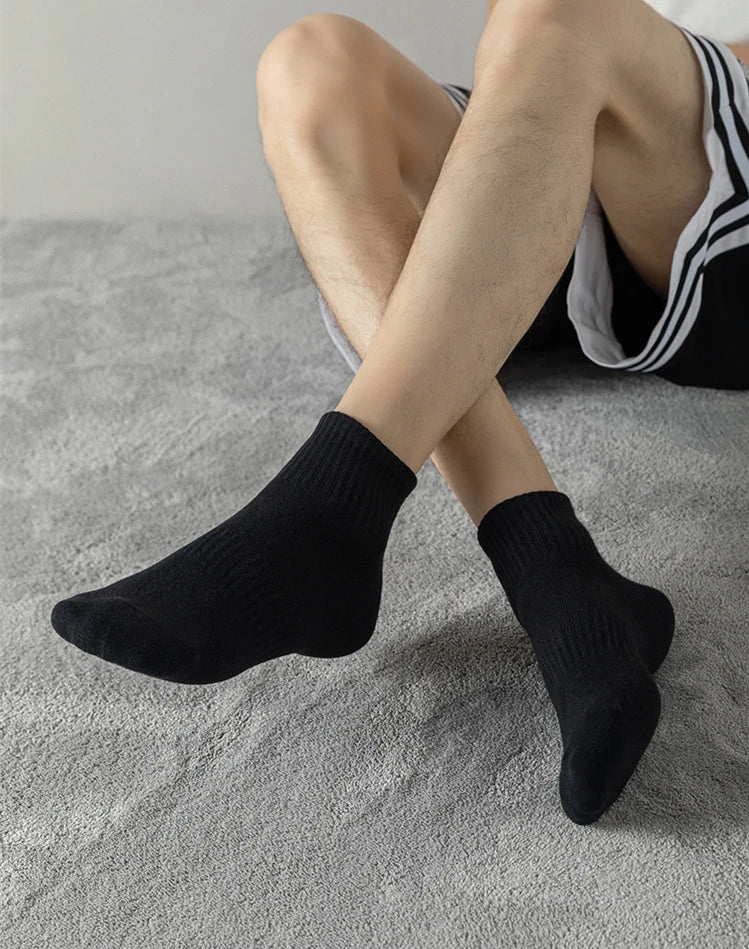 Men's Anti-Odour Cotton Boat Socks