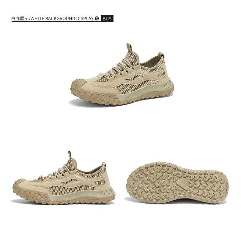 Men's Lightweight Mesh Work Trainers