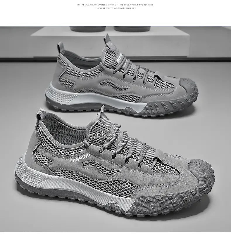 Men's Lightweight Mesh Work Trainers