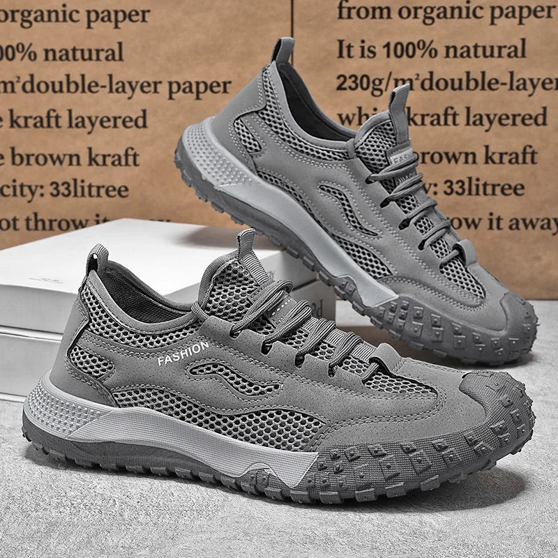 Men's Lightweight Mesh Work Trainers