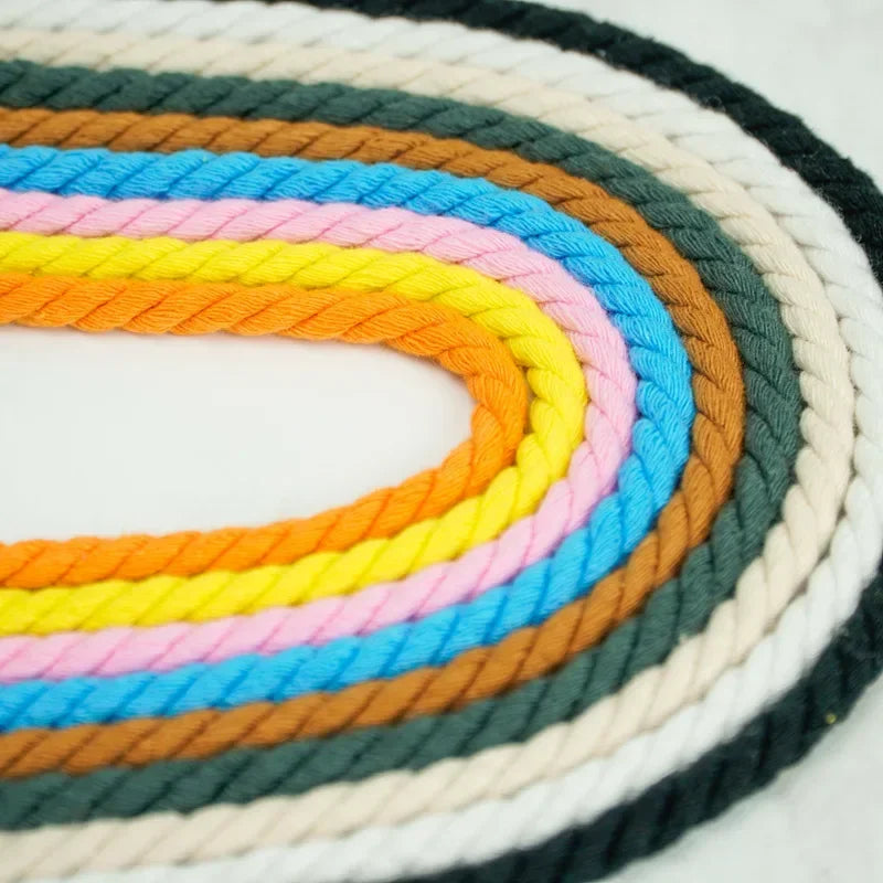 Thick Twisted Rope Shoelaces for Trainers