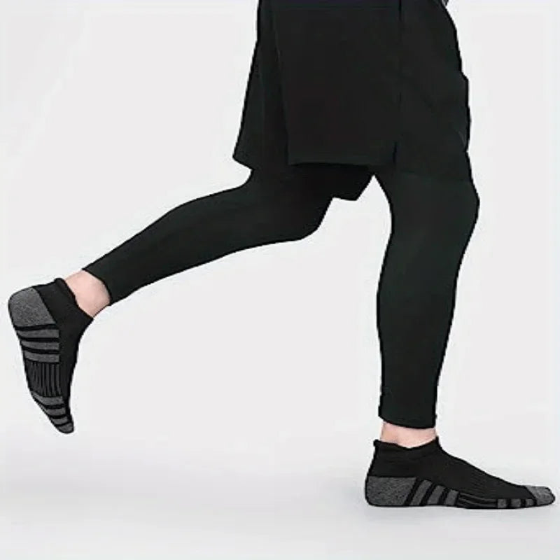Cushioned Low-Cut Athletic Ankle Socks