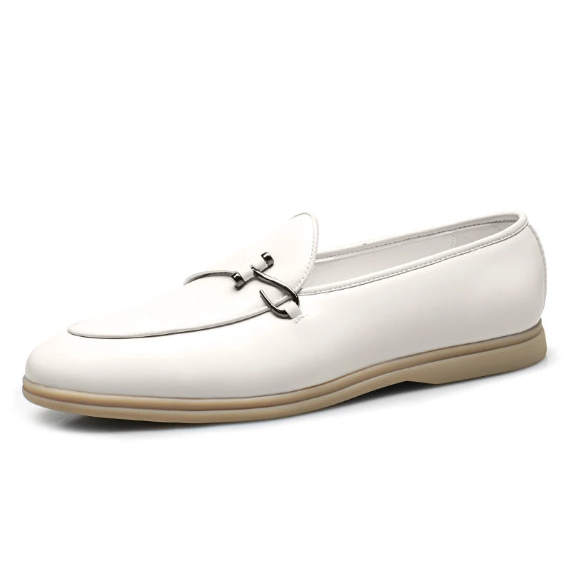 Fashion Men's Classic British Style Loafers Moccasins Men Casual Shoes Suede Leather Mens Light Comfortable Driving Flats